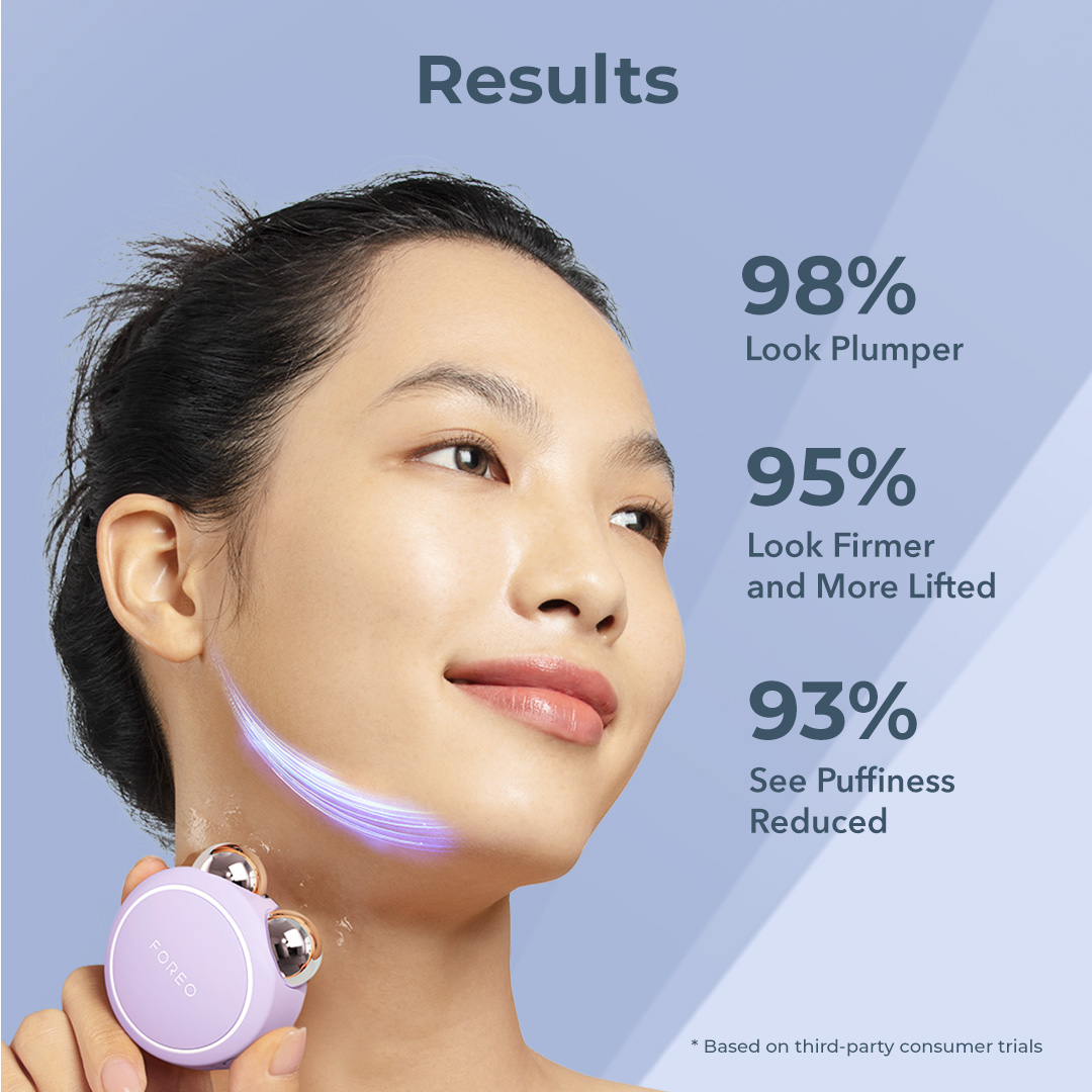 เครื่องยกกระชับหน้า FOREO BEAR 2 go Lavender_4